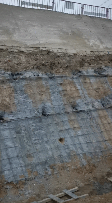 盐城建湖县挂网喷浆